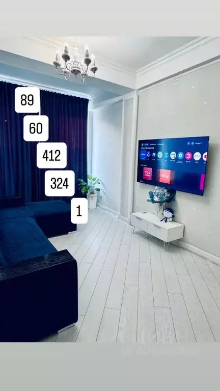 2-к кв. Дагестан, Махачкала просп. Расула Гамзатова, 97Б (64.0 м) - Фото 1