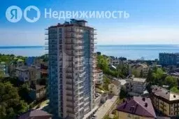 2-комнатная квартира: Сочи, микрорайон Мамайка, Загородная улица, 3/8 ... - Фото 1