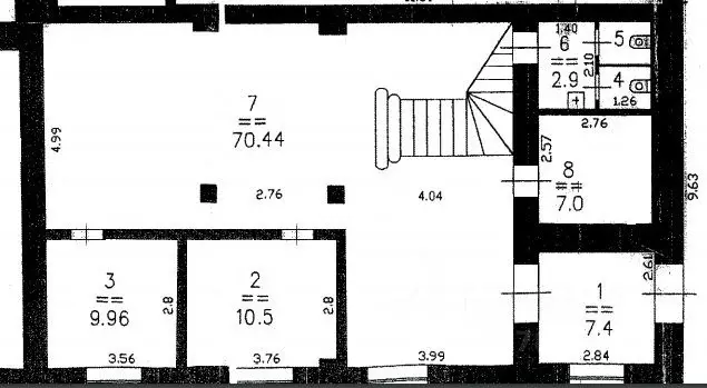 Офис в Нижегородская область, Нижний Новгород Полтавская ул., 32 (216 ... - Фото 2