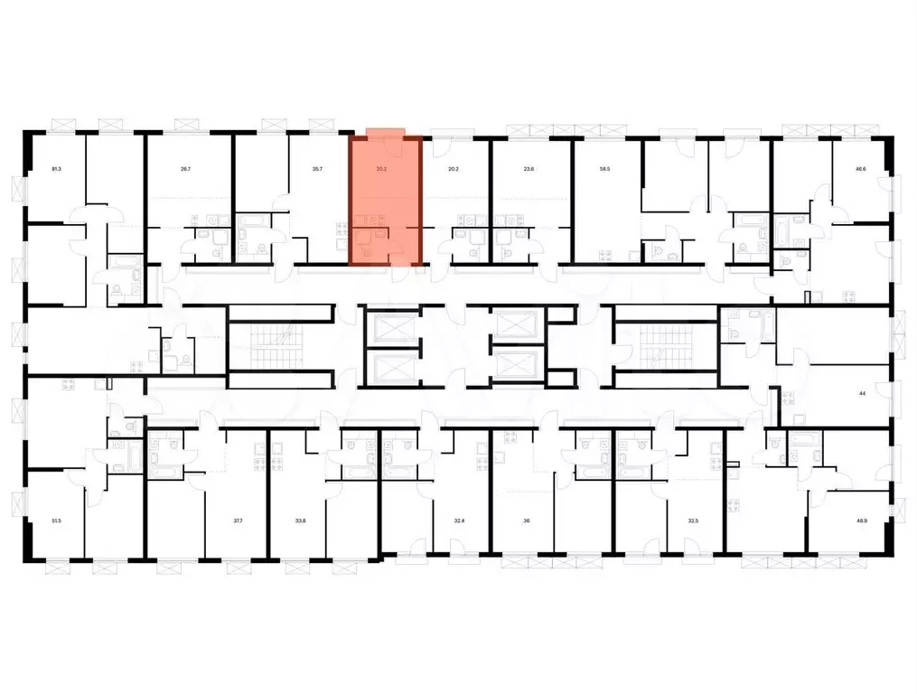 Квартира-студия, 20,2 м, 8/24 эт. - Фото 1