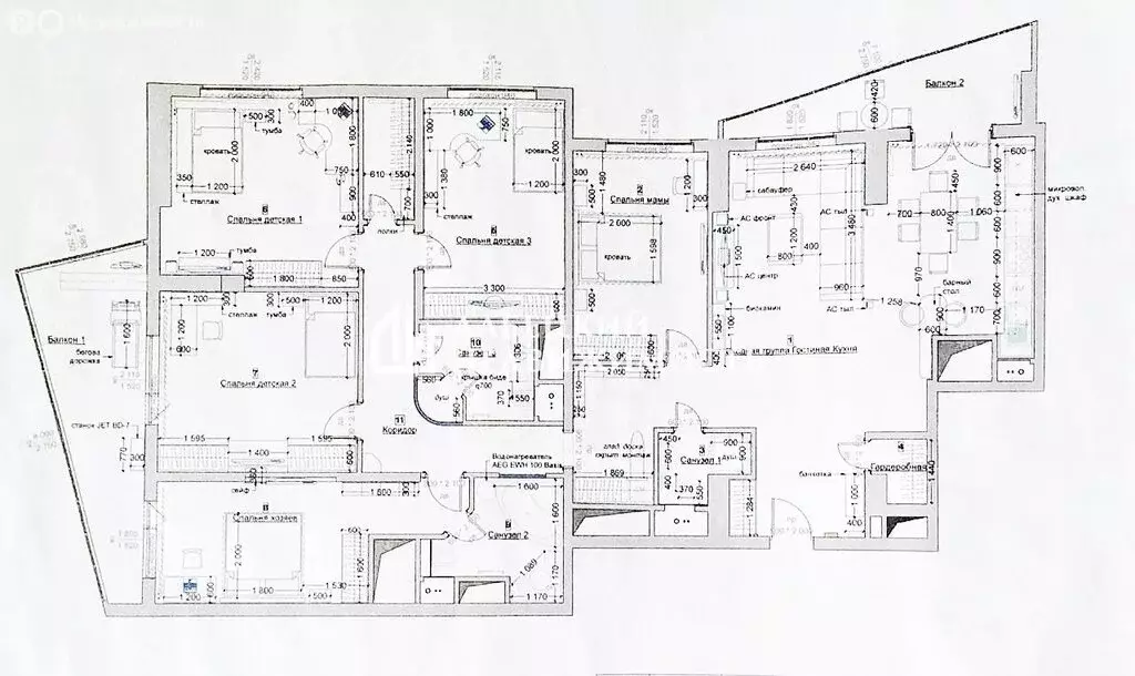 6-комнатная квартира: Москва, улица Покрышкина, 3 (182.6 м) - Фото 1