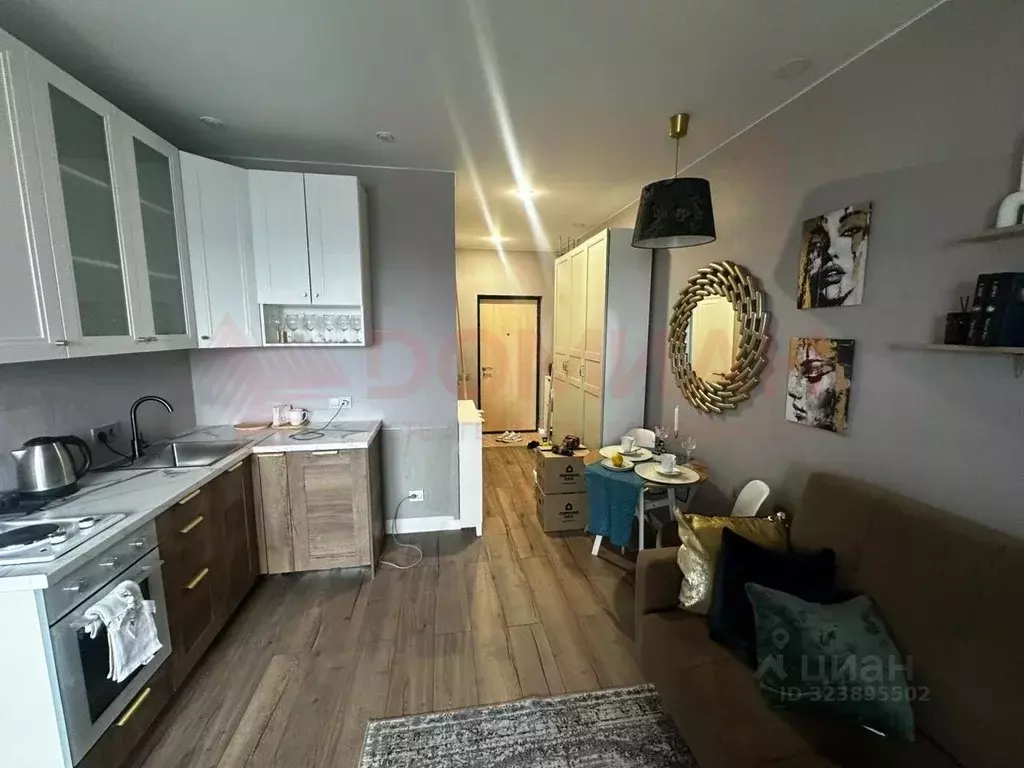 1-к кв. Ростовская область, Аксай ул. Александра Невского, 2к3 (21.0 ... - Фото 2