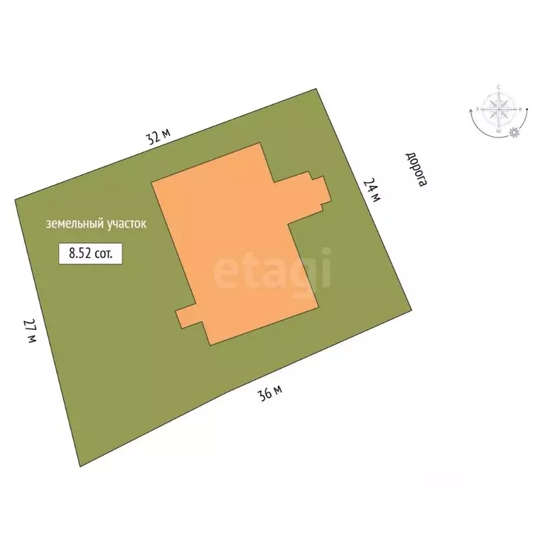 Дом в Омская область, Омский район, с. Усть-Заостровка Заозерная ул., ... - Фото 2