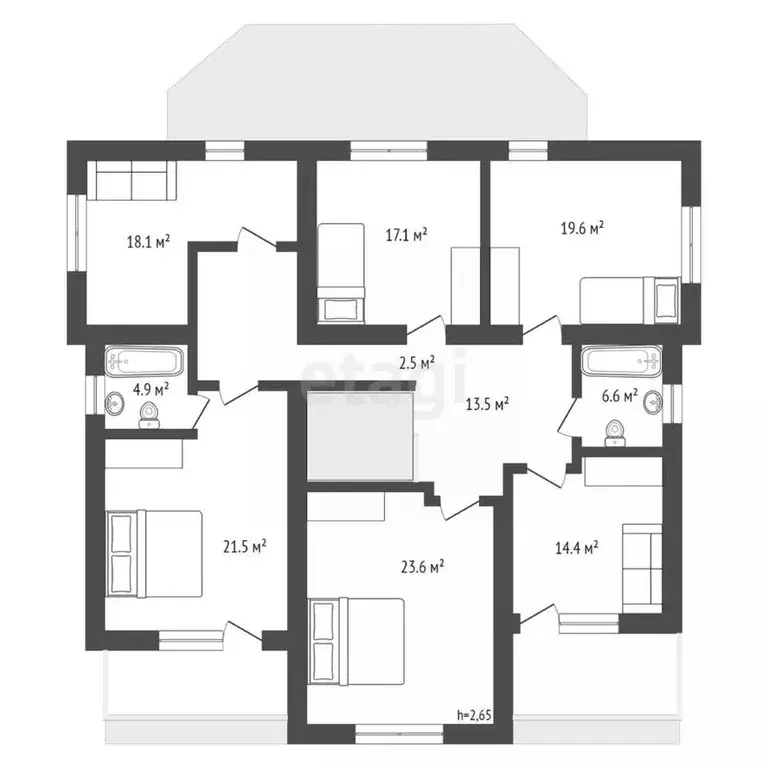Дом в Новосибирская область, Новосибирск ул. Ярославского, 83 (293 м) - Фото 2