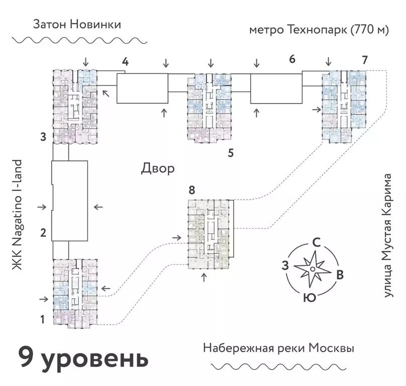 4-к кв. Москва Вау жилой комплекс (110.71 м) - Фото 1