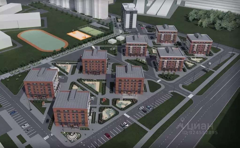 2-к кв. Липецкая область, Липецк ул. Василия Саунина, 2А (60.3 м) - Фото 2