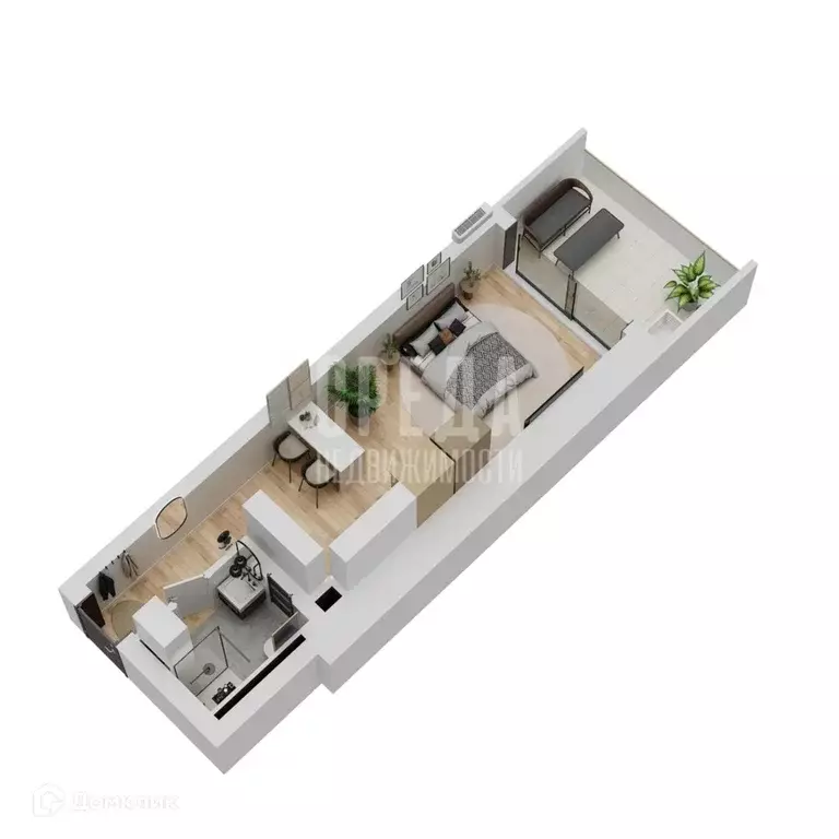 Продаётся квартира-студия, 31 м - Фото 0