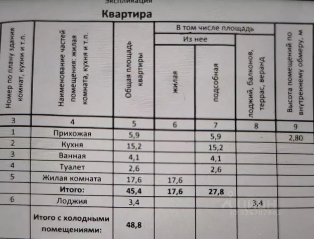 1-к кв. Тверская область, Тверь ул. Луначарского, 42 (48.8 м) - Фото 2
