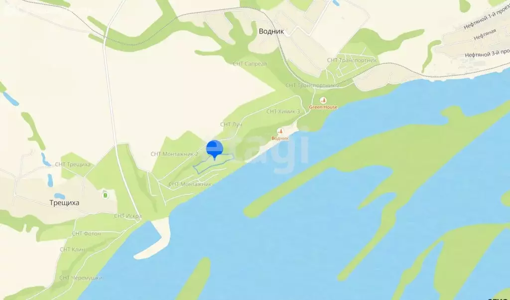 Дом в муниципальное образование Саратов, СНТ Связист (80 м) - Фото 1