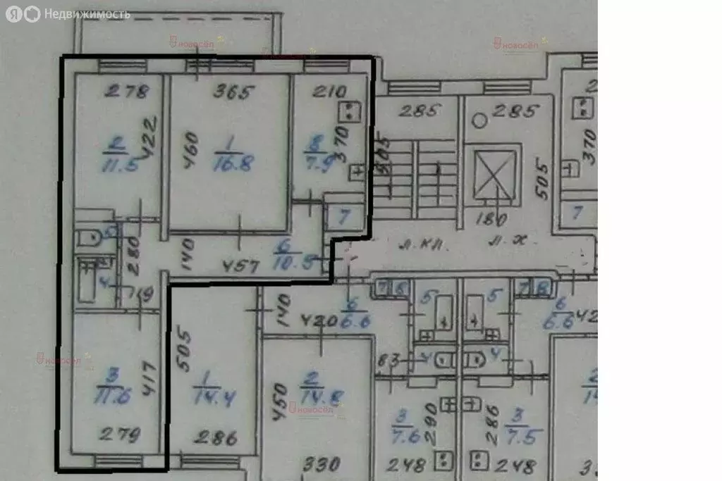 3-комнатная квартира: Екатеринбург, улица Владимира Высоцкого, 30 (64 ... - Фото 1