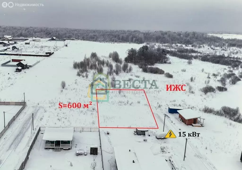 Участок в деревня Еглизи, 4-й проезд, 419 (6 м) - Фото 2