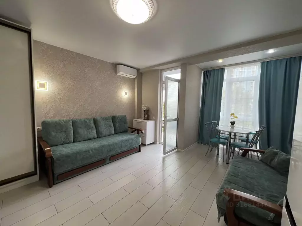 Студия Краснодарский край, Сочи Мамайка мкр, ул. Волжская, 83А (30.0 ... - Фото 1