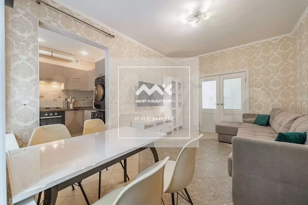 3-к. квартира, 72,6 м, 2/3 эт. - Фото 1