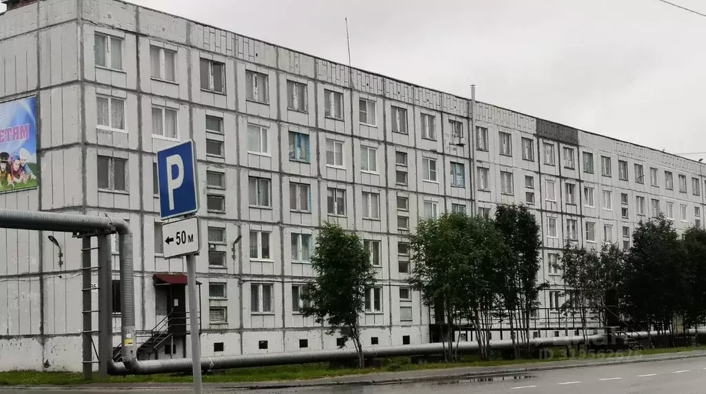 Помещение свободного назначения в Мурманская область, пос. Видяево ул. ... - Фото 1