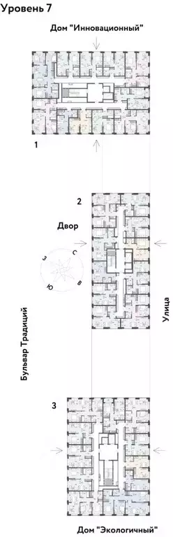 3-к кв. Тюменская область, Тюмень ул. Андрея Кореневского, 3к2 (74.58 ... - Фото 1