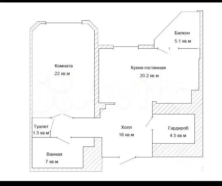 2-к кв. Воронежская область, Воронеж ул. Куколкина, 11 (70.0 м) - Фото 0