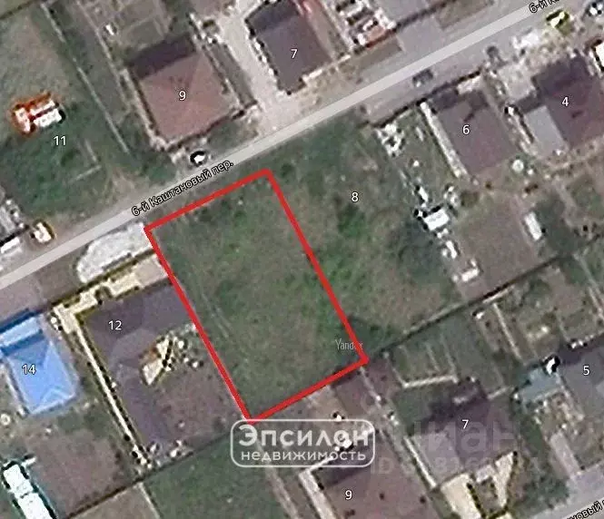 Участок в Курская область, Курск пер. 6-й Каштановый, 12 (10.0 сот.) - Фото 1