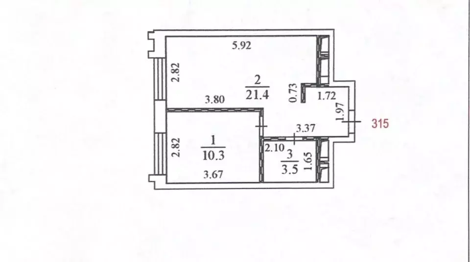1-к кв. Москва Дегунинская ул., 9к1 (35.2 м) - Фото 1