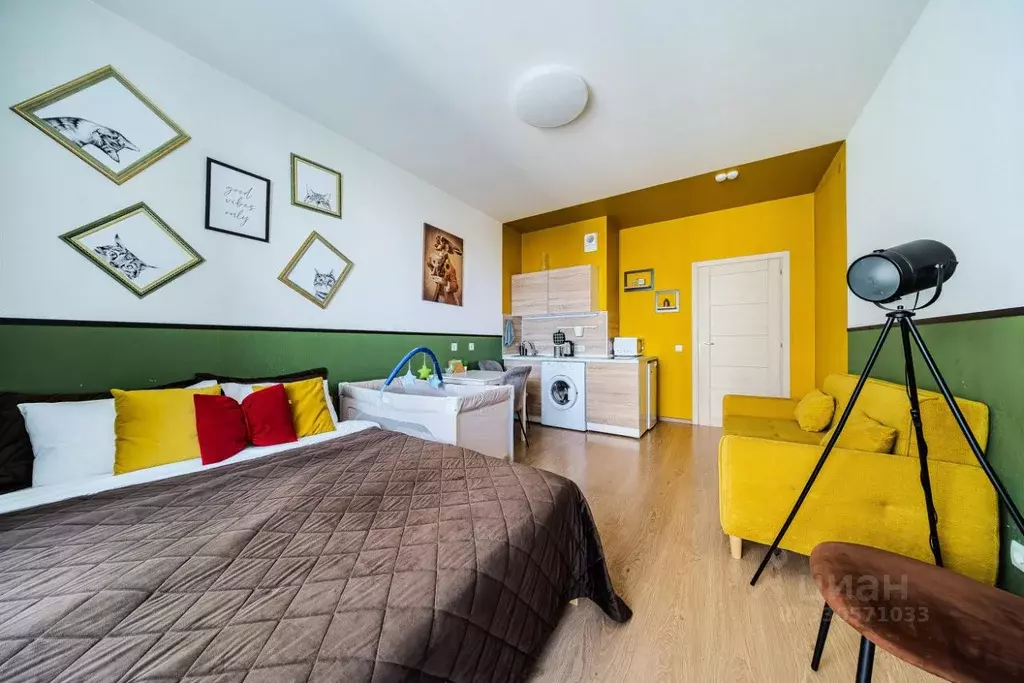 Студия Санкт-Петербург 5-й Предпортовый проезд, 2 (25.0 м) - Фото 2