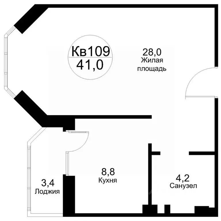 1-к кв. Московская область, Рузский муниципальный округ, Тучково пгт ... - Фото 1