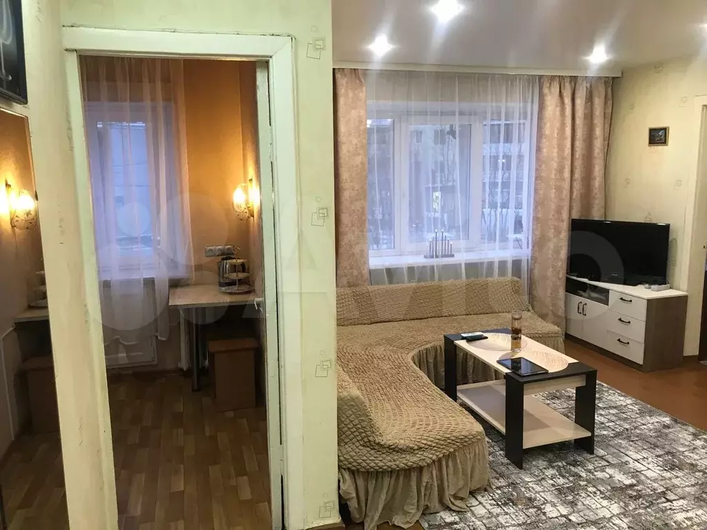 2-к. квартира, 45м, 2/5эт. - Фото 1