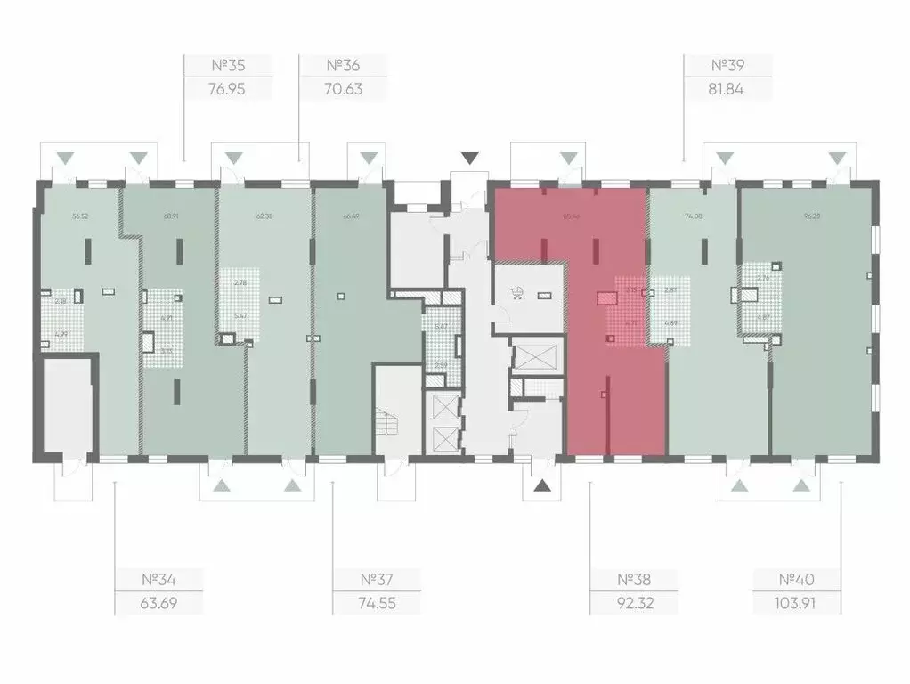Офис (92.32 м) - Фото 2
