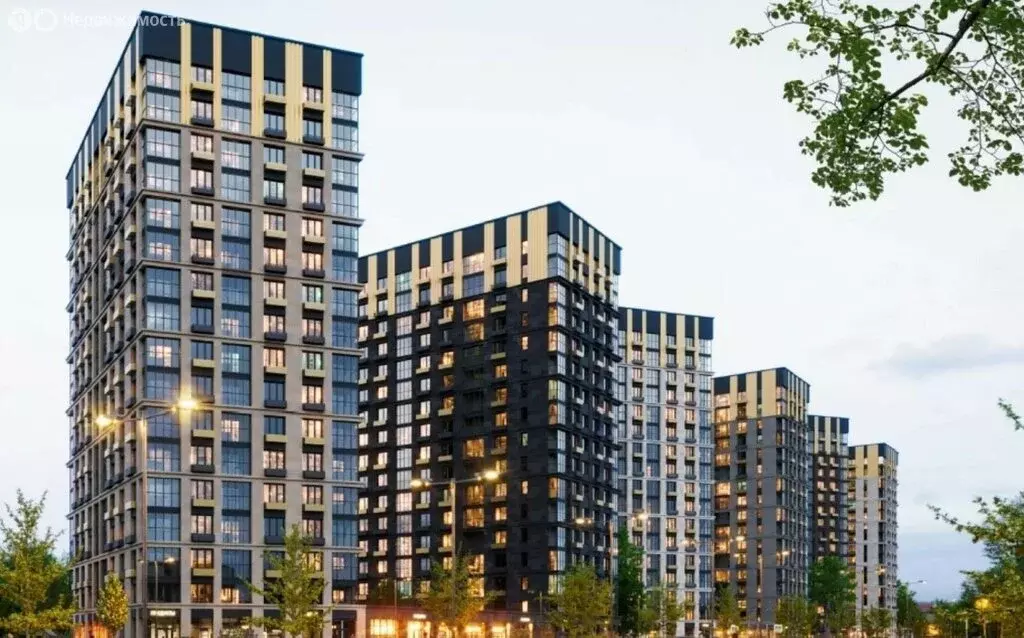 Квартира-студия: Киров, ЖК Видный (25.8 м) - Фото 1