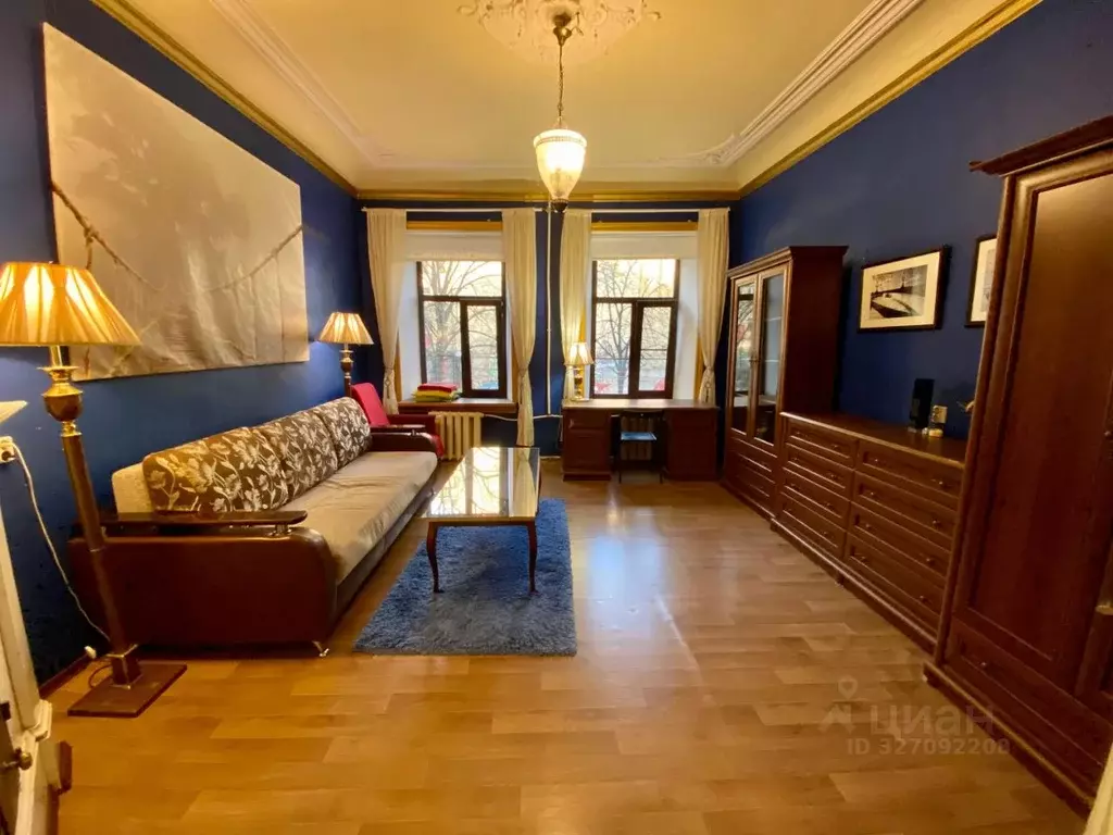 4-к кв. Санкт-Петербург Малая Пушкарская ул., 34 (102.0 м) - Фото 2