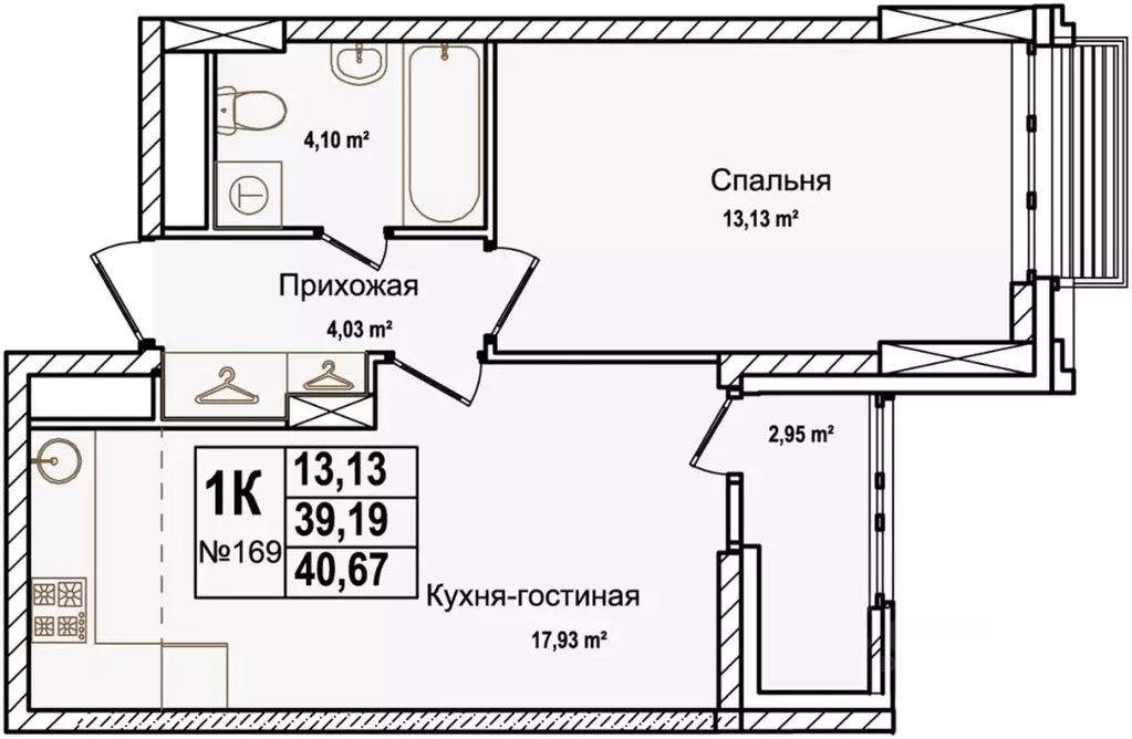 1-к кв. Нижегородская область, Нижний Новгород ул. Красных Зорь, 23Д ... - Фото 0