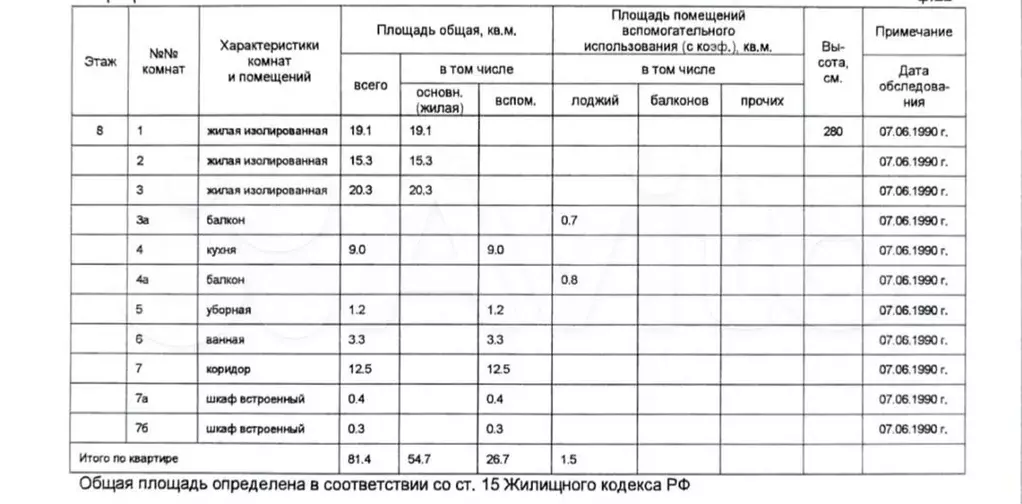 3-к. квартира, 82,4 м, 8/8 эт. - Фото 1