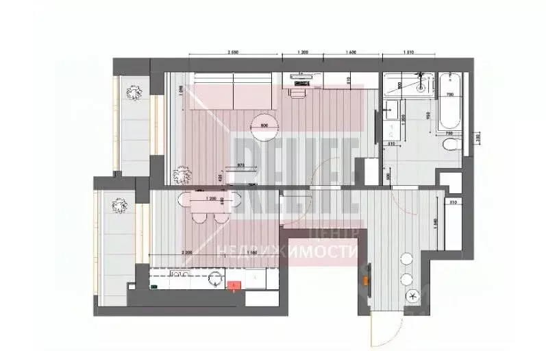 1-к кв. Калининградская область, Калининград ул. Генерал-фельдмаршала ... - Фото 1
