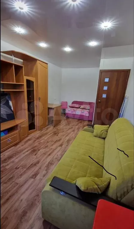 1-к. квартира, 30 м, 4/9 эт. - Фото 1