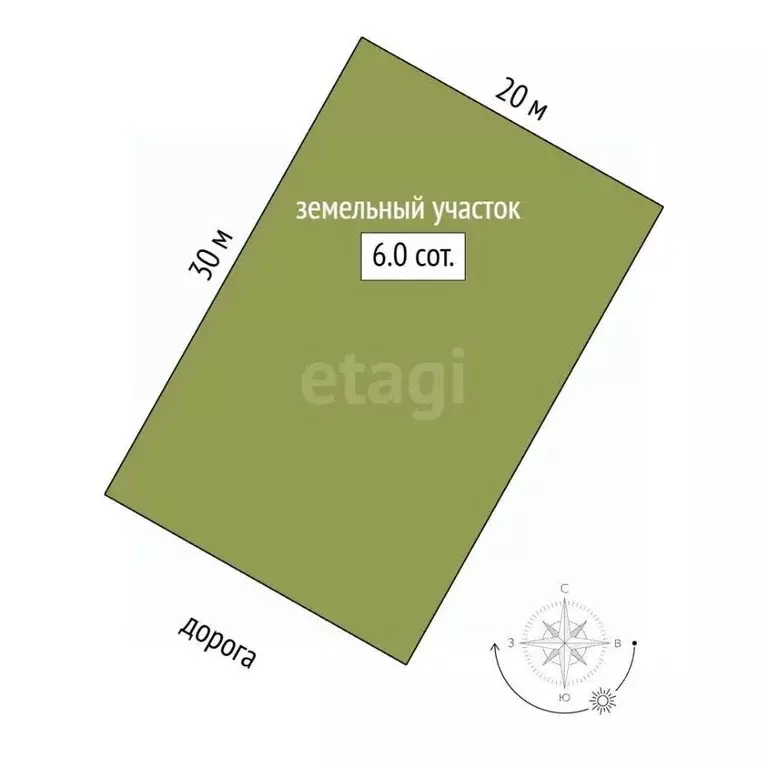 Участок в Ямало-Ненецкий АО, Новый Уренгой проезд Ялтинский, 77 (5.98 ... - Фото 1