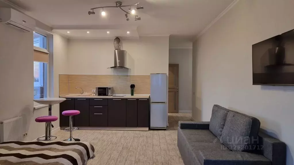 Студия Краснодарский край, Сочи Виноградная ул., 22/1 (31.6 м) - Фото 2