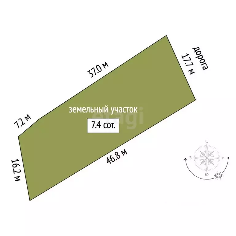 Участок в Краснодарский край, Геленджик Голубая Бухта мкр,  (7.4 сот.) - Фото 2