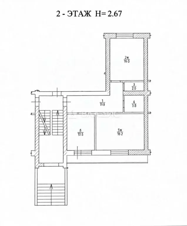 2-к кв. Калининградская область, Пионерский Гвардейская ул., 2А (62.4 ... - Фото 2