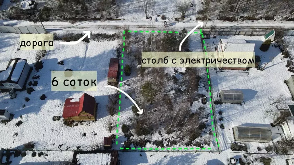 Участок в Ленинградская область, Тосненский район, Трубникоборское ... - Фото 1