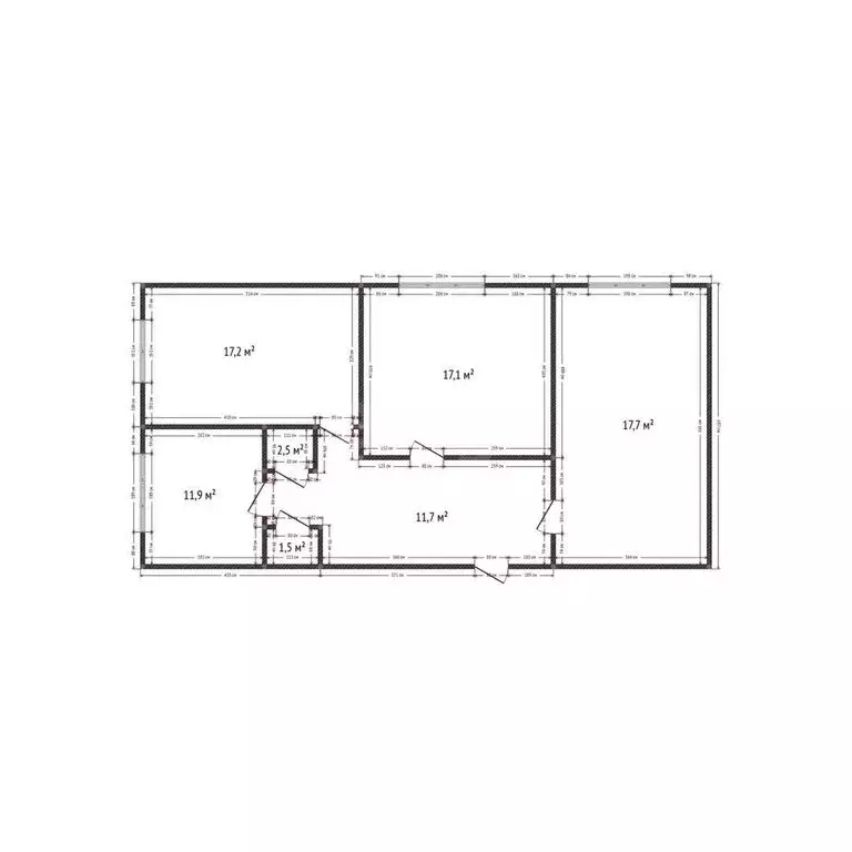 3-комнатная квартира: Каспийск, улица Амет-хан Султана, 4 (80 м) - Фото 1