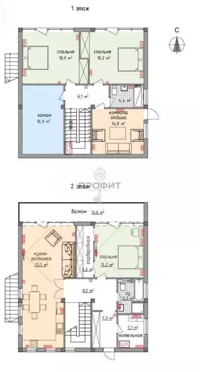 Дом в Крым, Алушта ул. Северная (191 м) - Фото 2