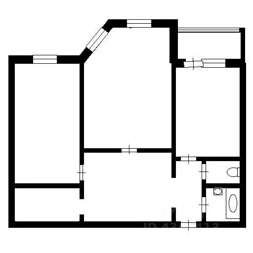 3-к кв. Санкт-Петербург ул. Маршала Казакова, 44к1 (76.9 м) - Фото 1