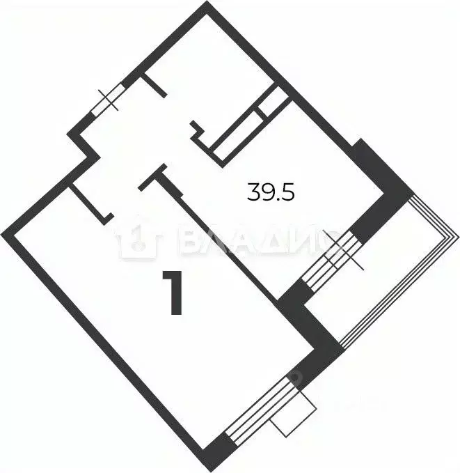 1-к кв. Москва, Москва, Троицк ул. Академика Дыхне, 20 (39.5 м) - Фото 2