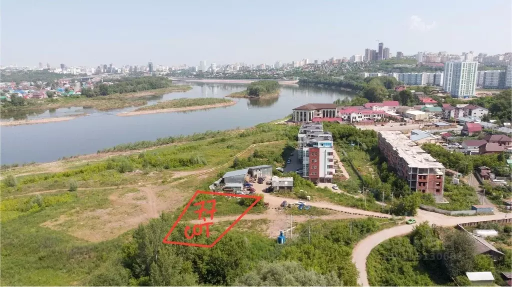 Участок в Башкортостан, Уфа пос. 3-я Пристань, ул. Прибельская, 13А ... - Фото 0