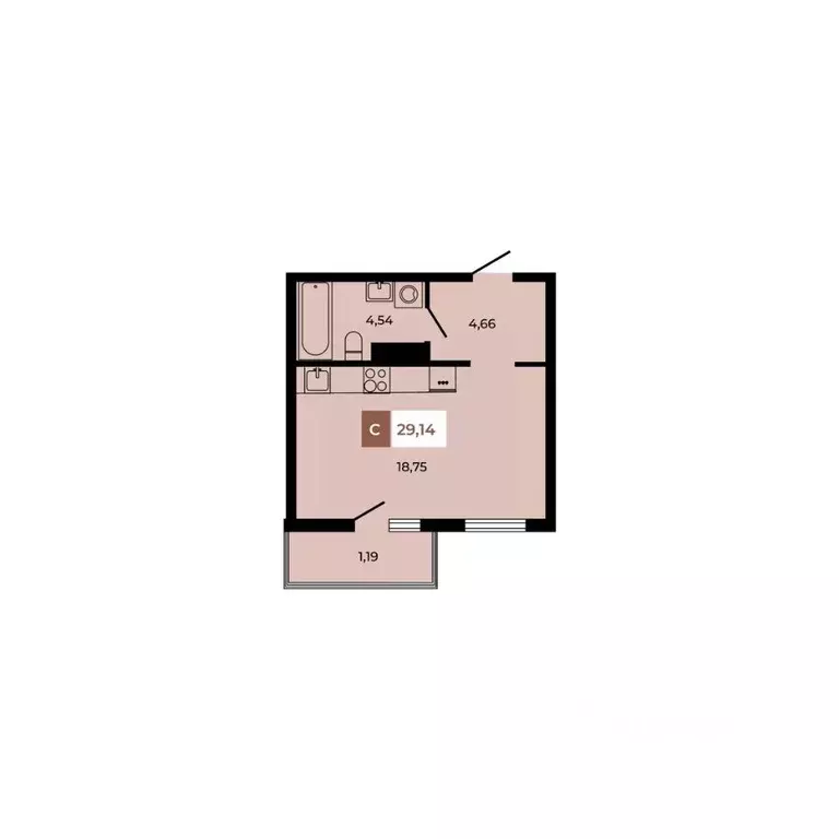 Студия Ростовская область, Аксайский район, Щепкинское с/пос, пос. ... - Фото 1