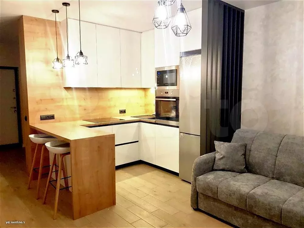 Квартира-студия, 16,6 м, 1/9 эт. - Фото 1