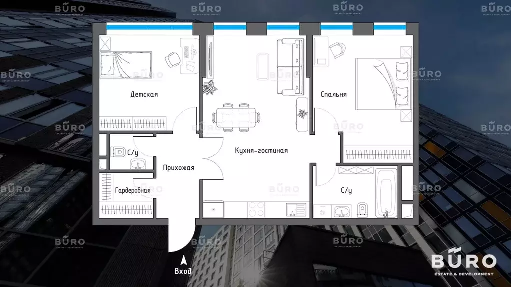 Продаётся 2-к квартира, 71.4 м - Фото 1
