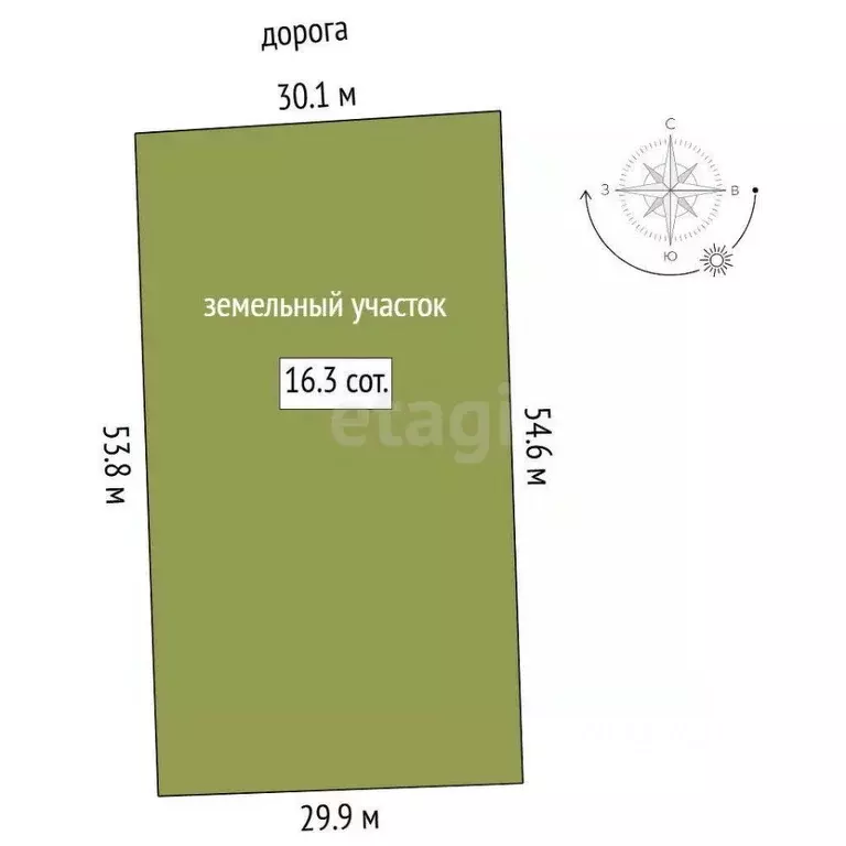 Участок в Тюменская область, Тюменский муниципальный округ, д. Ушакова ... - Фото 2