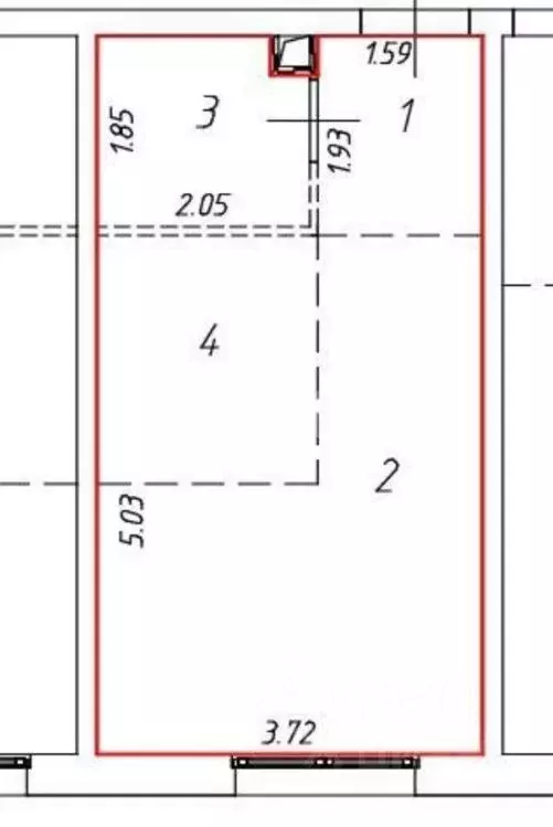 Студия Москва ул. Красного Маяка, 26А (25.5 м) - Фото 2