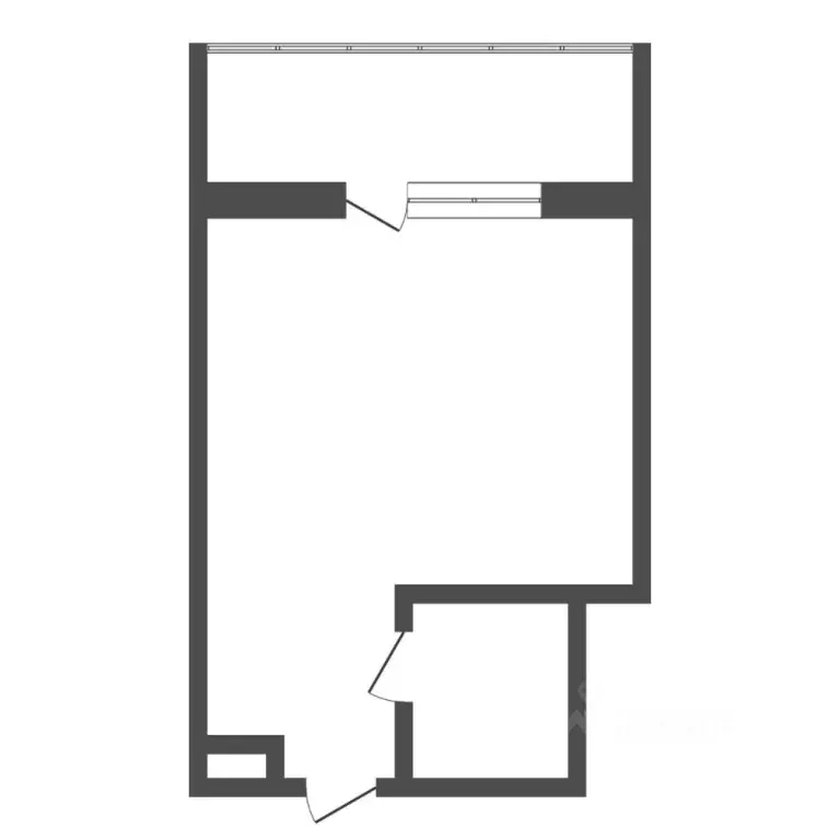 Студия Тюменская область, Тюмень ул. Червишевский Тракт, 84 (21.0 м) - Фото 2