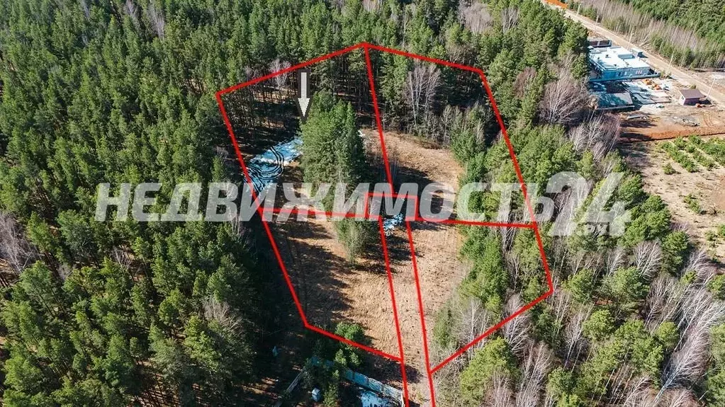 Участок в Свердловская область, Сысертский муниципальный округ, СНТ ... - Фото 1