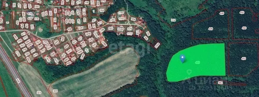 Участок в Калужская область, Калуга городской округ, д. Петрово пер. ... - Фото 2